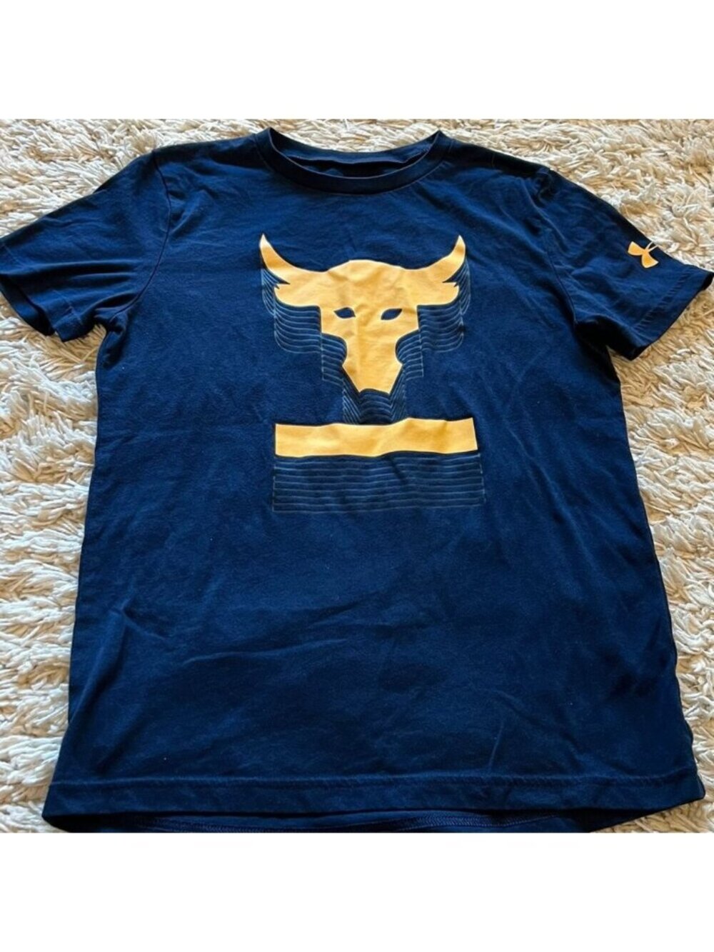 Kids Under Armour Project Rock Brahma Bull T-Shirt